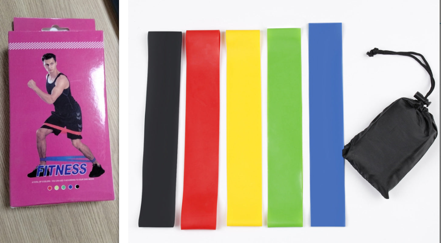 5 Level Resistance Yoga/Training Elastic Bands