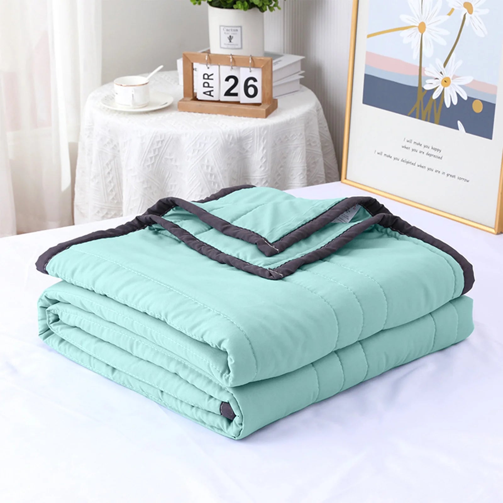 Cooling Comforter for Hot Sleepers,Cooling Blanket for Night Sweats,Cooling Comforter Queen,Summer Cool Lightweight Breathable Cooling Blankets,59.05X39.37In