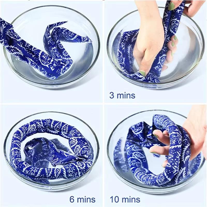 Ice Cooling Scarf