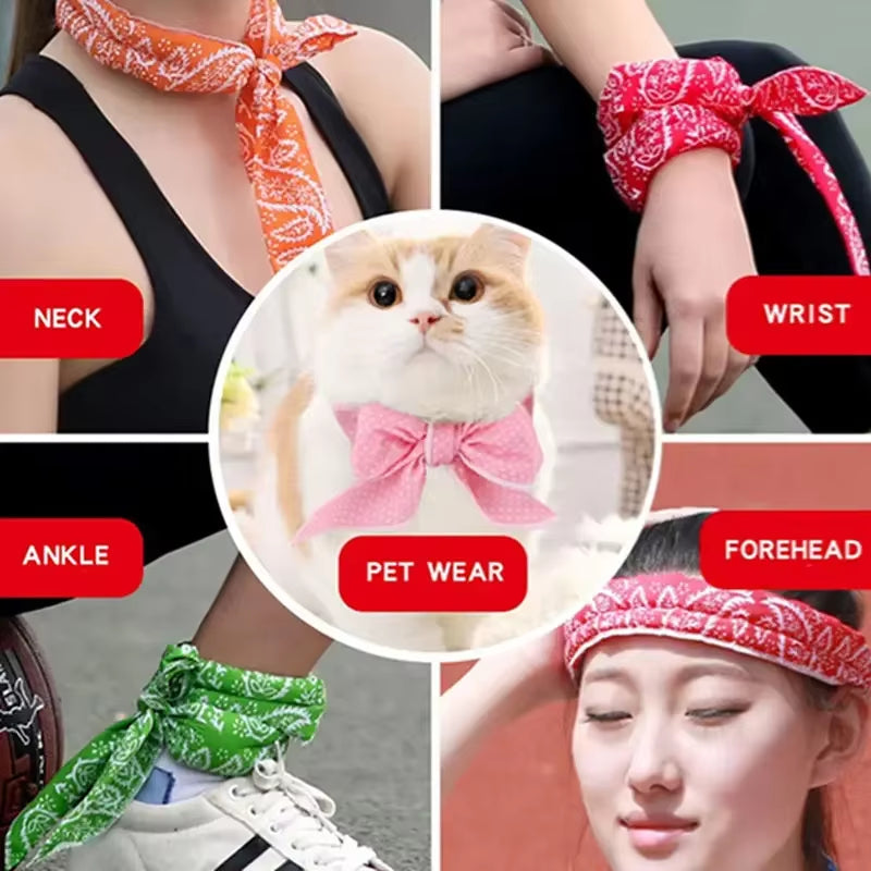 Ice Cooling Scarf