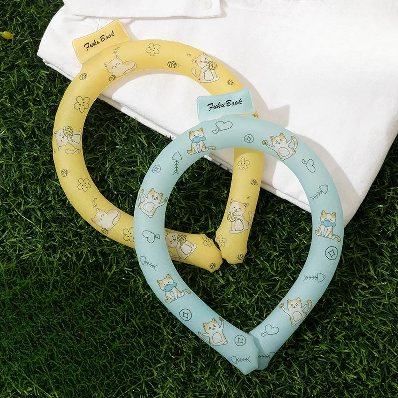 Ice collar (neck cooling in the summer heat)