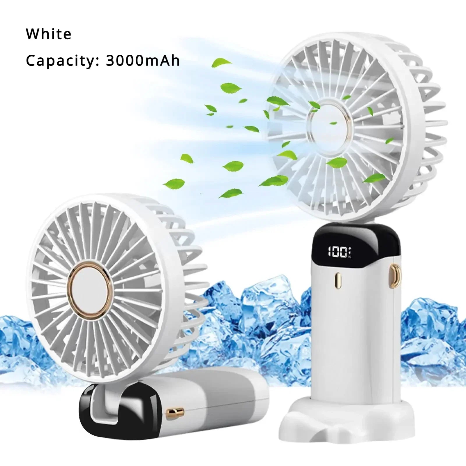 Portable Fan Foldable  With 5 Speeds