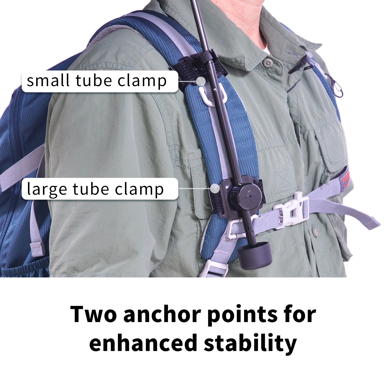 Backpack Umbrella Clip Handsfree