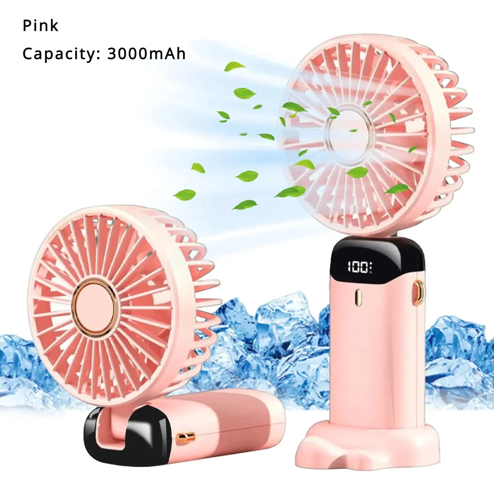 Portable Fan Foldable  With 5 Speeds