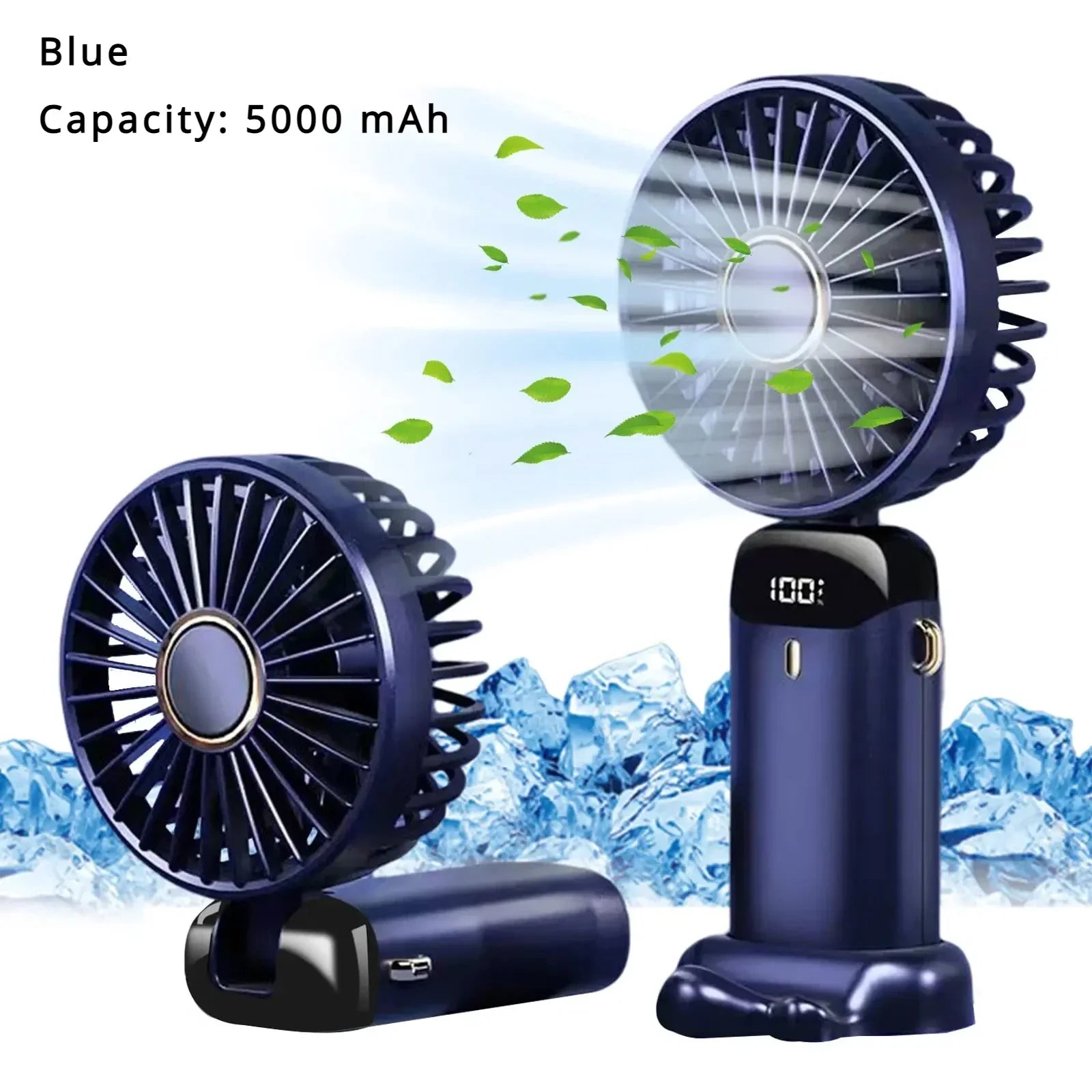 Portable Fan Foldable  With 5 Speeds