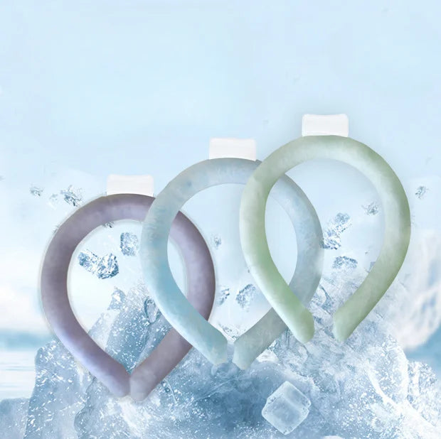 Ice collar (neck cooling in the summer heat)