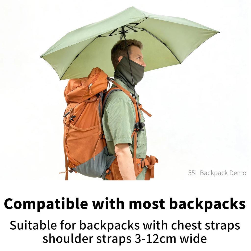 Backpack Umbrella Clip Handsfree