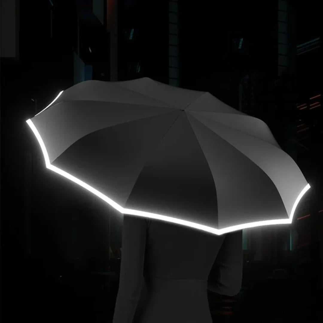 Winddichter Regenschirm Mit Reflektierendem Rand - Stormguard