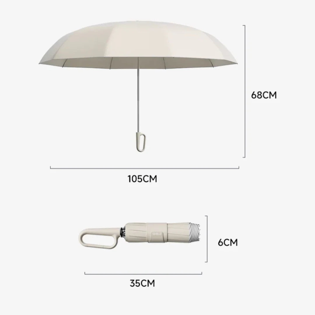 Winddichter Regenschirm Mit Reflektierendem Rand - Stormguard